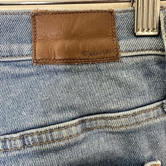 Madewell Curvy High Rise Skinny Crop Jeans‎ Sz 28- Medium Wash Denim Blue - Picture 2 of 8